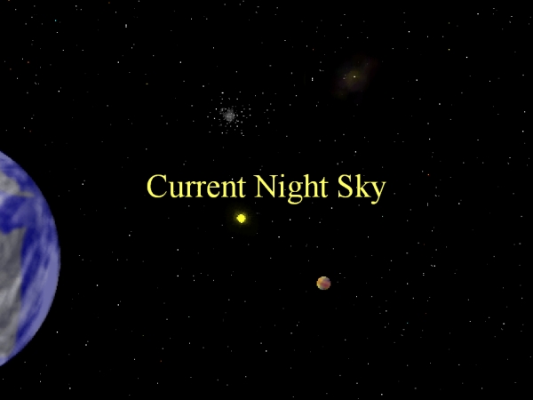 Current Night Sky